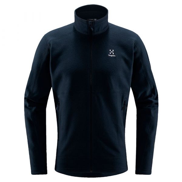 Haglofs Buteo Mid Full Zip Sweatshirt Azul M Homem
