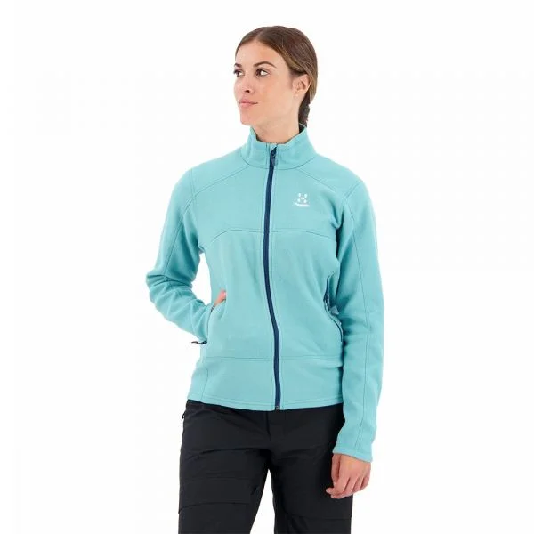 Haglofs Buteo Mid Full Zip Sweatshirt Azul M Mulher