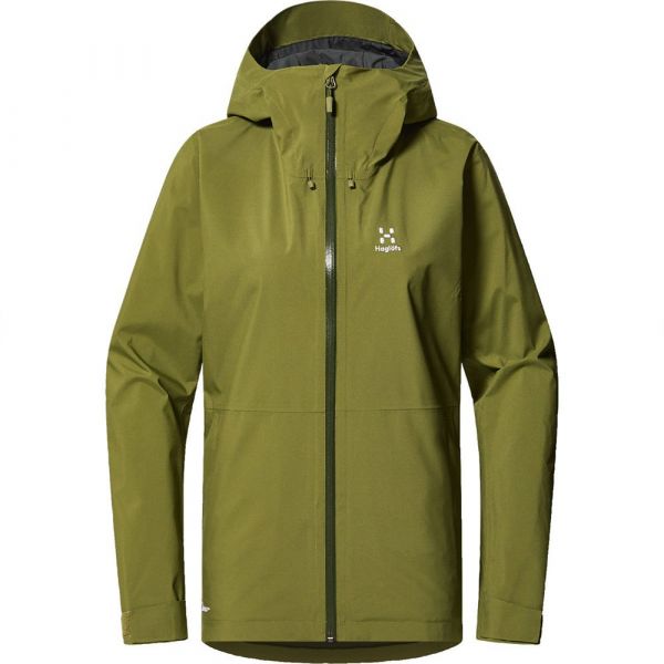 Haglofs Aria Proof Jacket Verde M Mulher