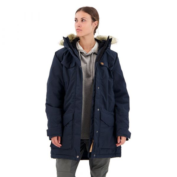 Fjällräven Nuuk Parka Azul L Mulher