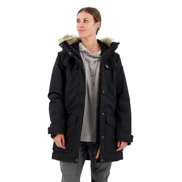 Fjällräven Nuuk Parka Preto XL Mulher