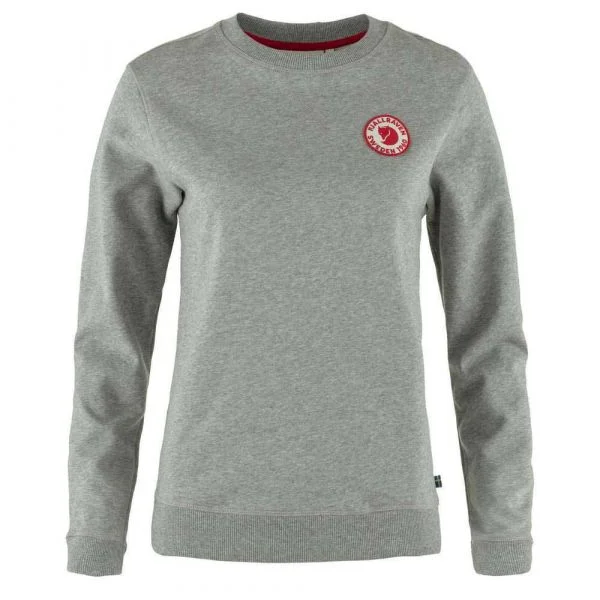 Fjällräven 1960 Logo Badge Sweatshirt Cinzento L Mulher