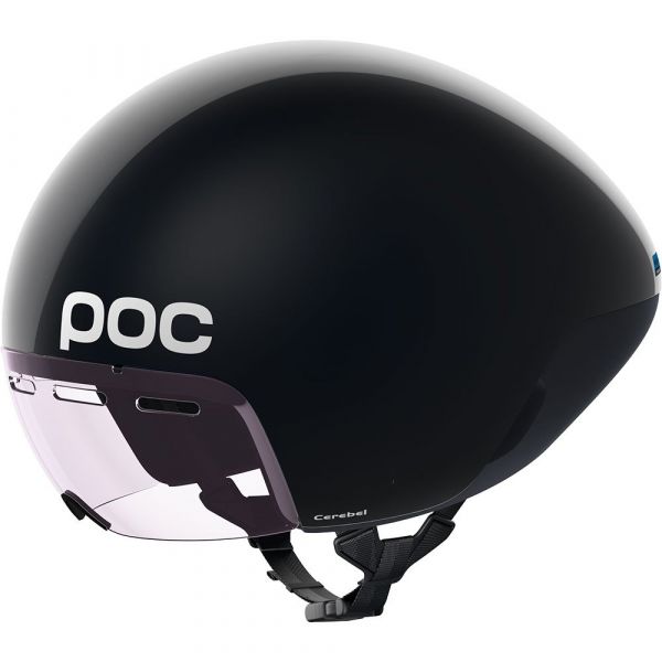 Poc Cerebel Raceday Helmet Preto M