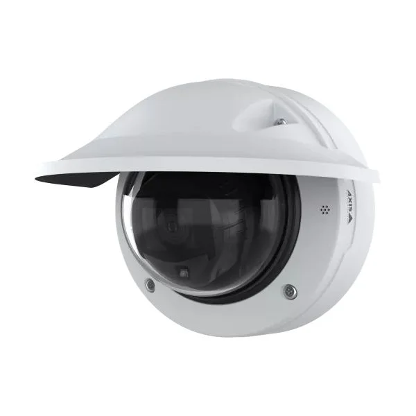 Axis Câmara de Segurança IP P3287-LVE Dome 5MP Visão Noturna Detecção IA