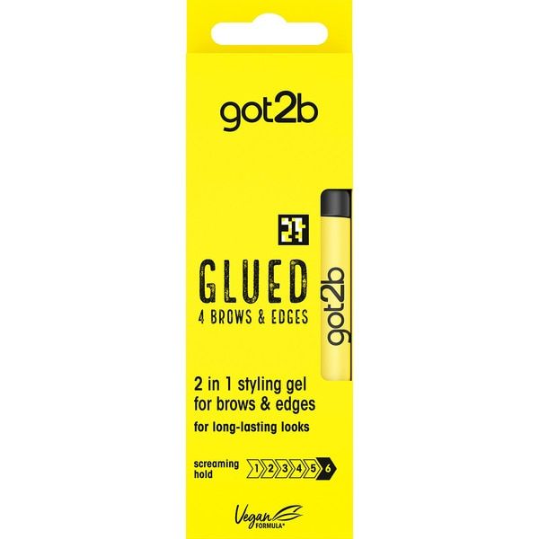 Schwarzkopf Got2B Glued 2 In 1 Brow & Edge Gel Fixador de Sobrancelhas 16ml