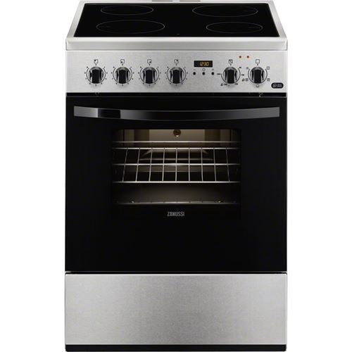 Fogão Elétrico Zanussi ZCV65311XA | Vitrocerâmica, Forno Elétrico, 54L