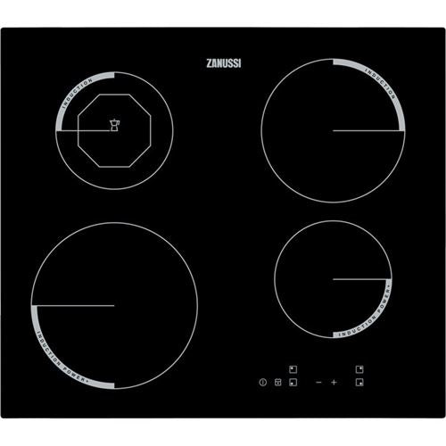 Placa de Indução Zanussi ZEI6240FBV | 59 cm | 4 Zonas | Preto