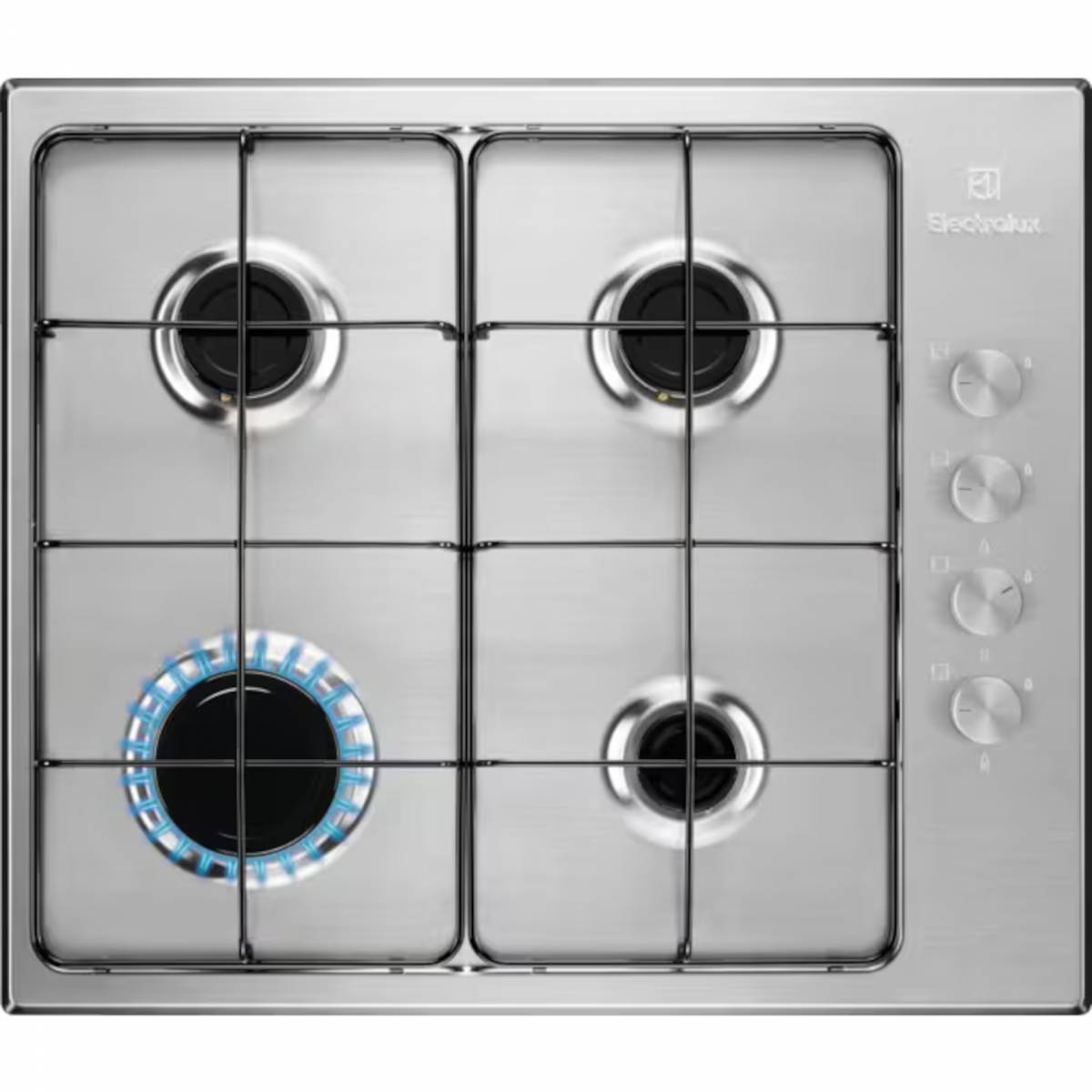 Placa Gás Electrolux KGS6404SX Gás Natural 59.4cm