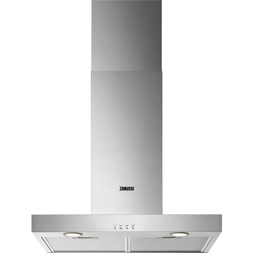 Exaustor de Parede Zanussi ZHB62670XA | 59,8x45 cm | 600 m³/h | 71 dB | C | Aço inoxidável