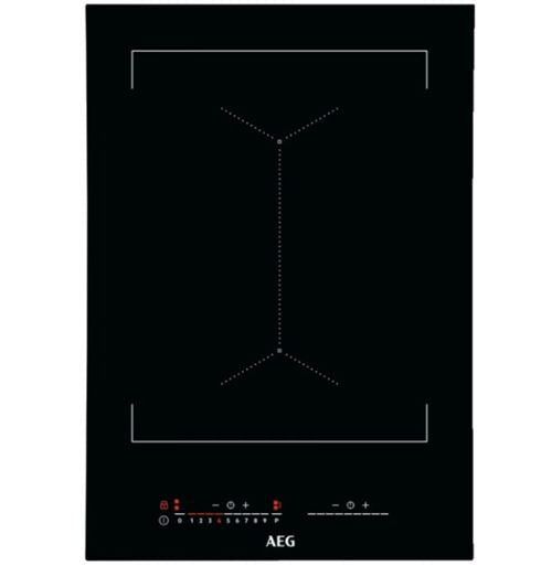 Placa de Indução AEG IKE42640KB | 36 cm | 2 Zonas | Preto