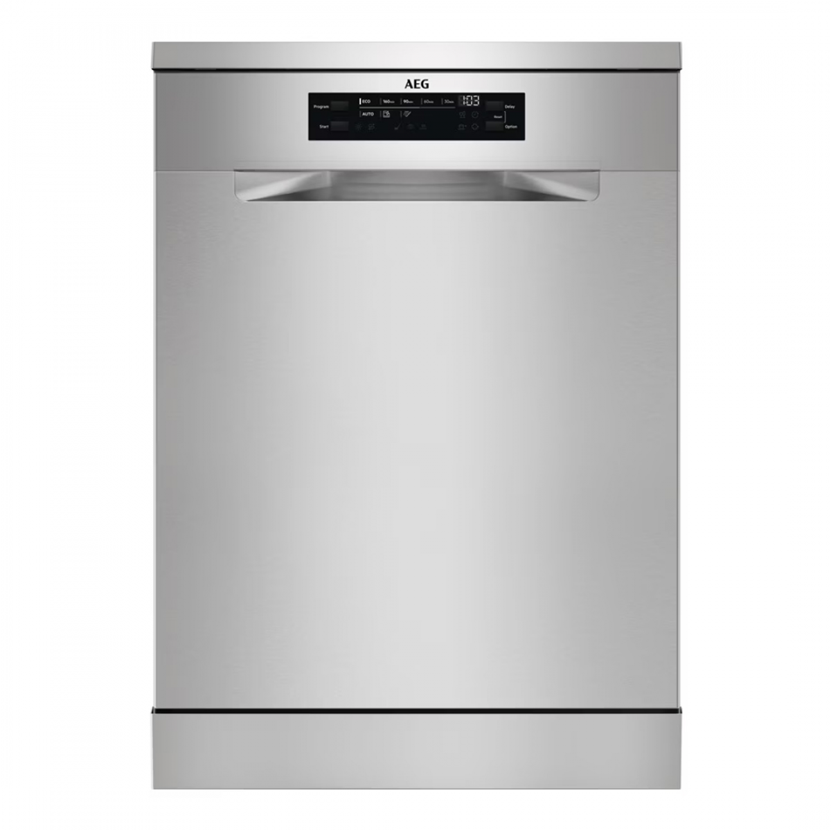 Máquina de Lavar Loiça AEG FFB74917ZM | 14 Talheres, Inox, Auto-Off