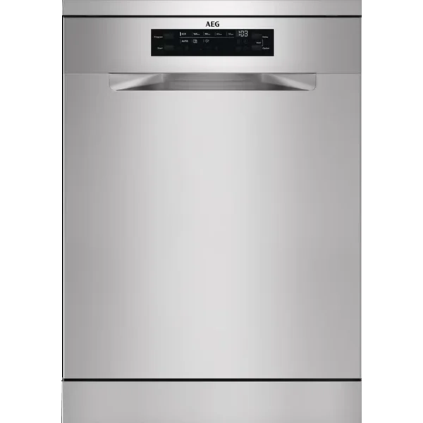 Máquina de Lavar Loiça AEG FFB74917ZM | 14 Talheres, Inox, Auto-Off