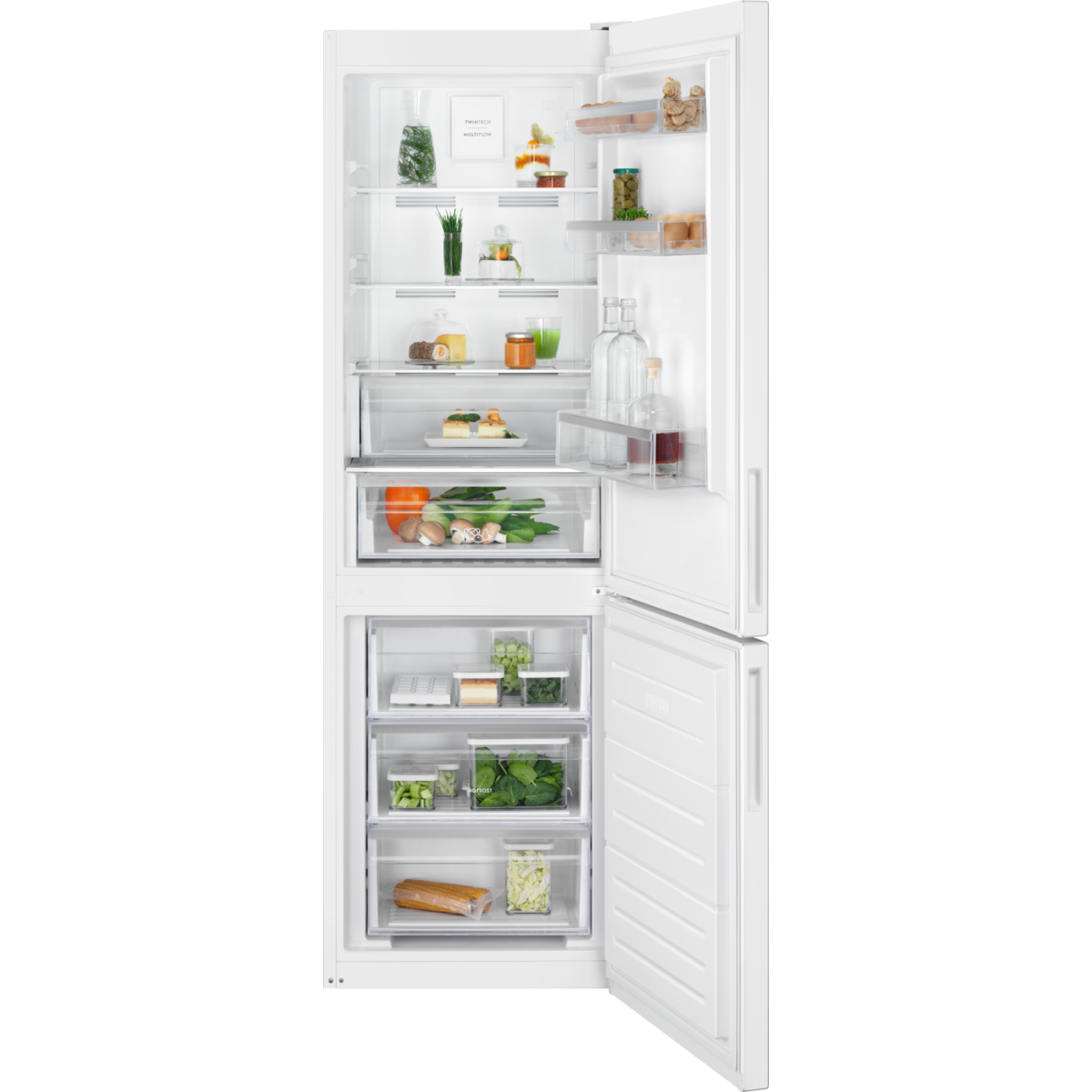 Frigorífico Combinado Electrolux LNT5ME32W1 | 324L, TwinTech, Branco