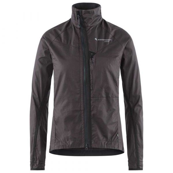 KlÄttermusen Ansur Wind Softshell Jacket Preto L Mulher