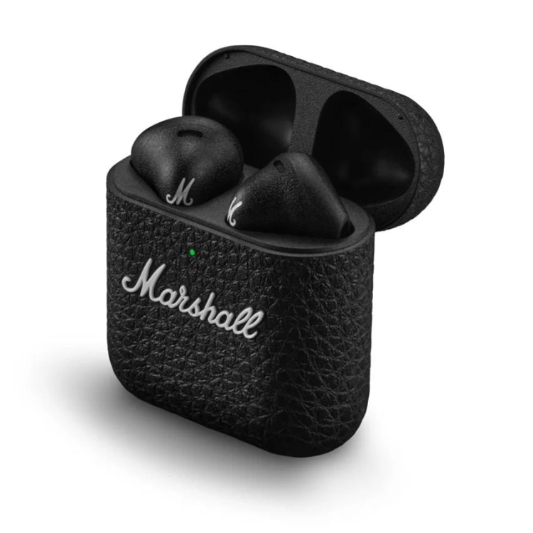 Earbuds Marshall Minor IV True Wireless Stereo Pretos - MEGAONLINE