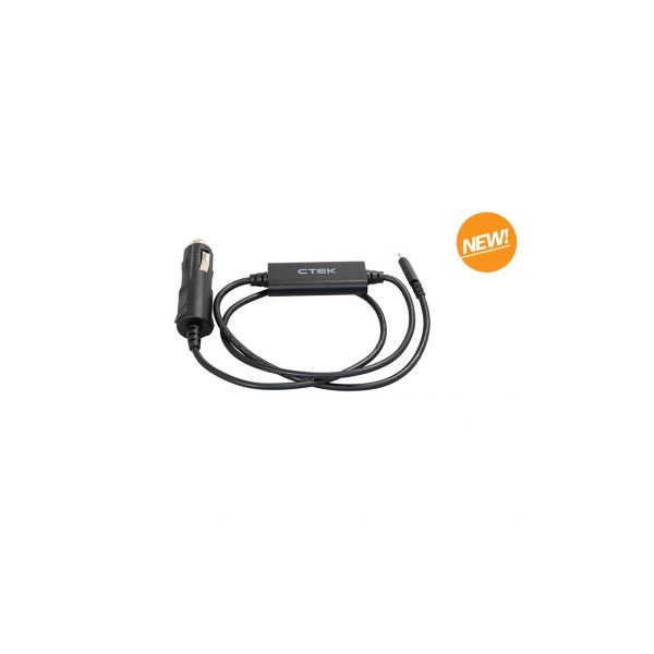 CTEK Cable Usb-c 12V a Toma de Mechero para Cargador Cs Free