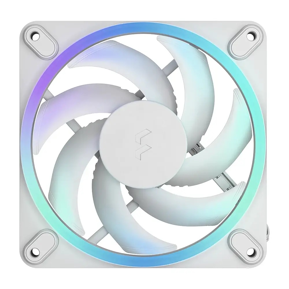 Fractal Design Ventoinha 120mm Momentum 14 RGB PWM Branca - FD-F-MR1-1402