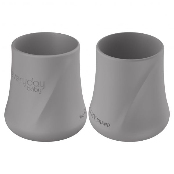 Everyday Baby Copos de Silicone Grey