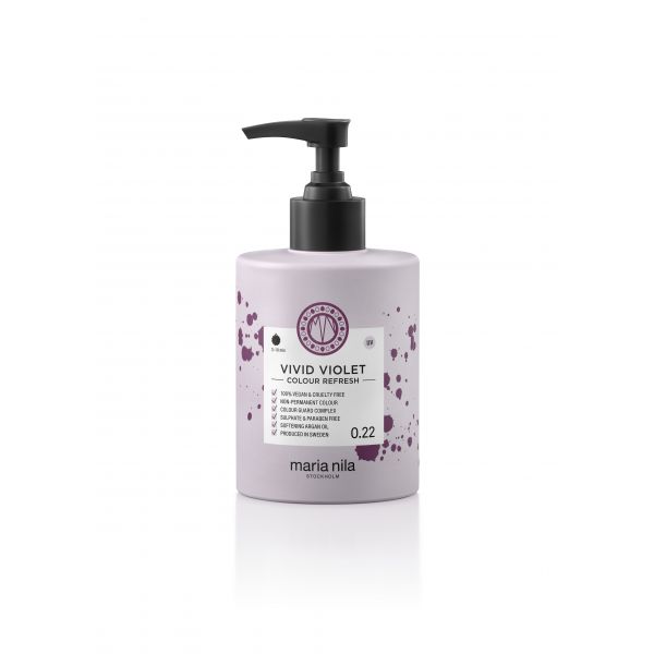 Maria Nila Colour Refresh Máscara Tom Vivid Violet 0.22 300ml