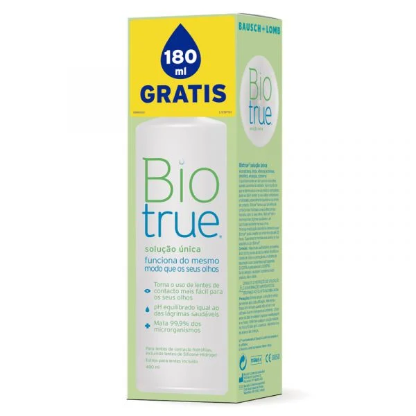 Bausch & Lomb Solução Biotrue 300ml + 180ml