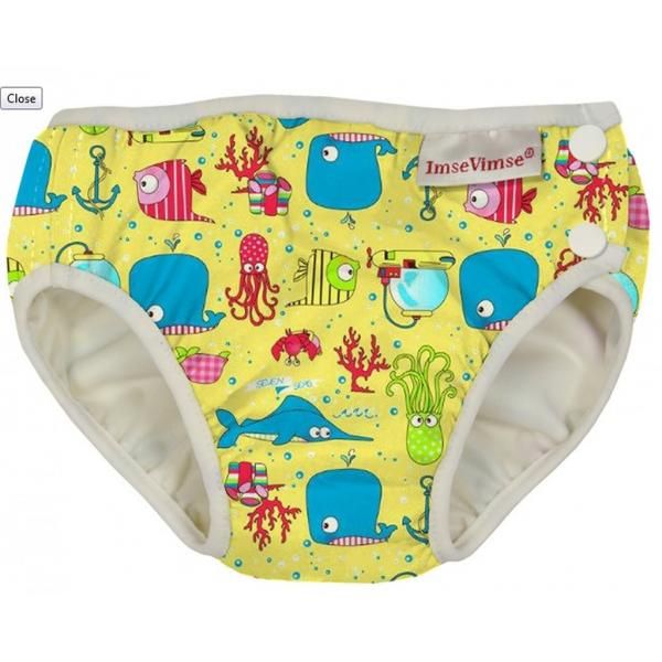 Imsevimse Fralda para Piscina Amerelo 7 Mares S
