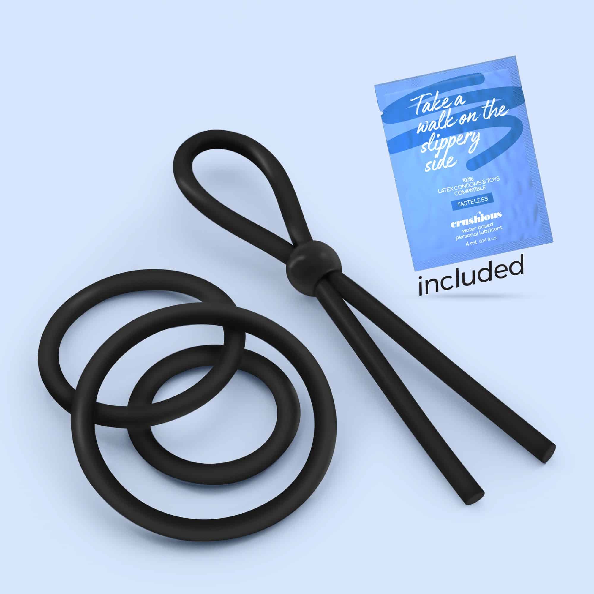 Crushious – Daltons Conjunto De Anéis De Silicone Para O Pênis