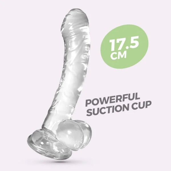 Crushious Hudini Dildo Anal Jelly Transparente