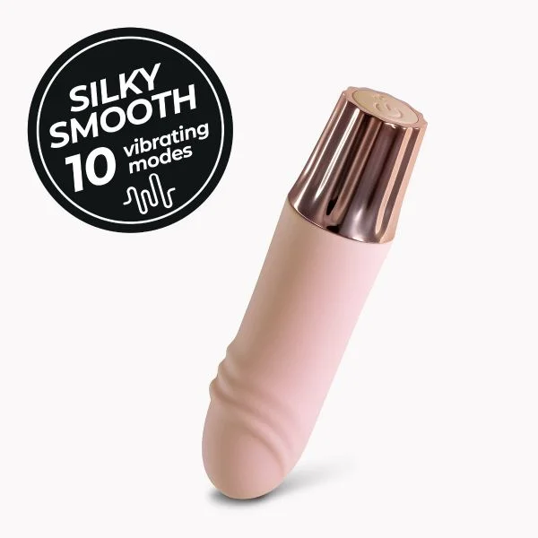 Crushious Mini Vibrador Recarregável Mellow Waves Rosa