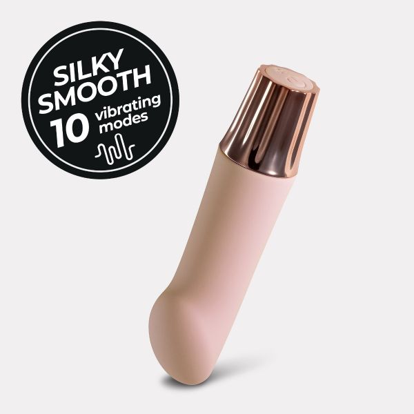 Crushious Mini Vibrador Recarregável Mellow Angler Rosa