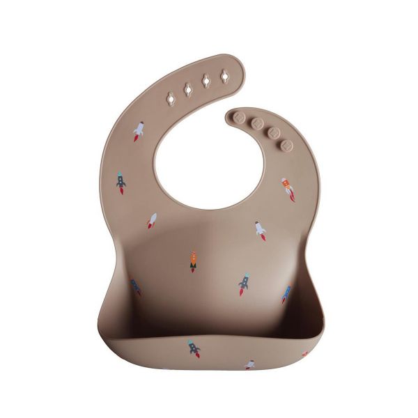 Mushie Babete Silicone Rocket Ship Mushierocket
