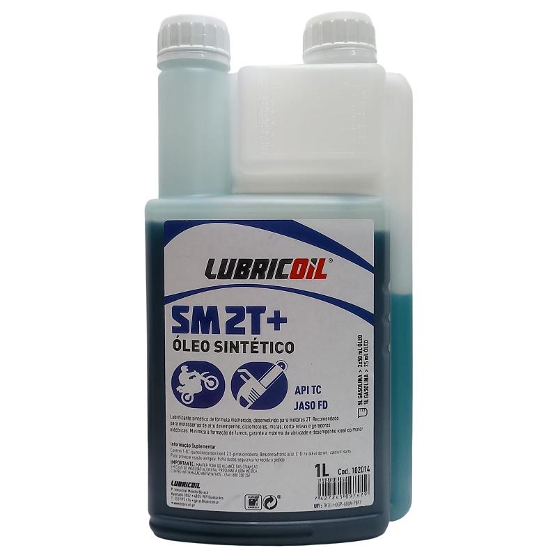 OLEO LUBRICOIL SM 2T+ SINTETICO C/ DOSEADOR 1L