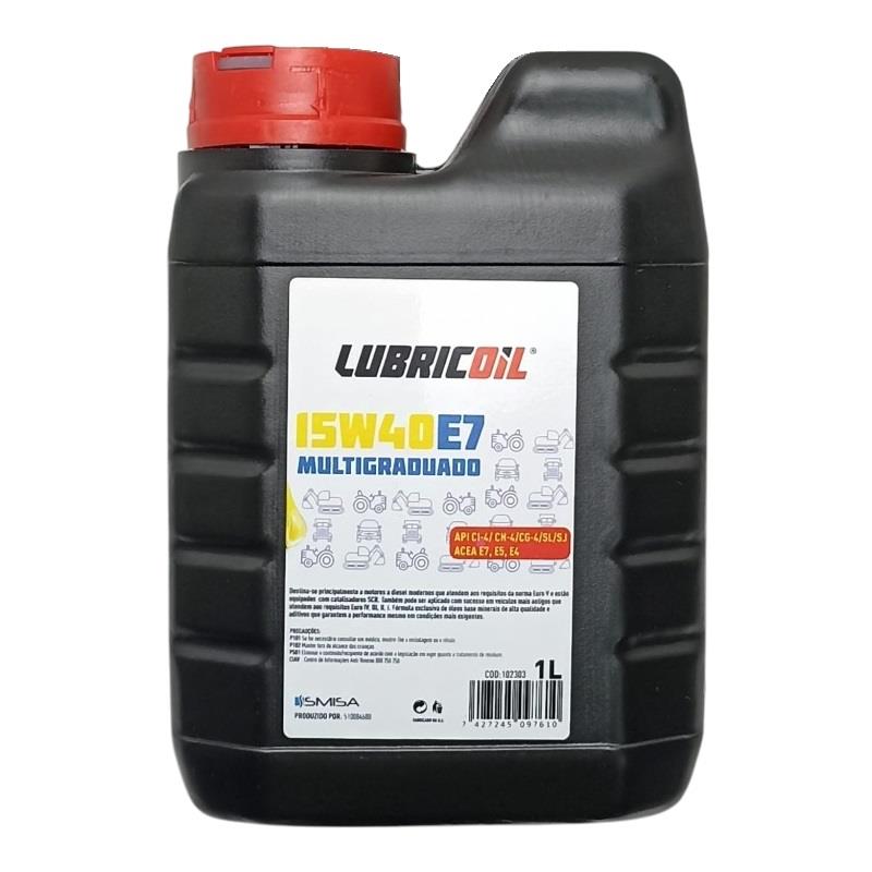 OLEO LUBRICOIL UNIVERSAL 15W40 E7 1L