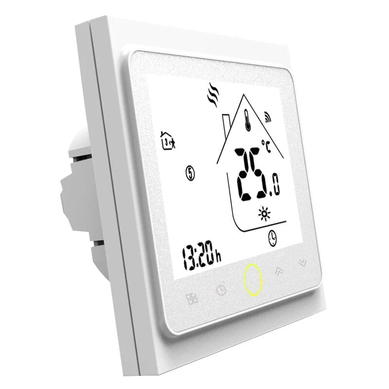 Moes Controlador Inteligente para Piso Radiante Elétrico Zigbee Preto
