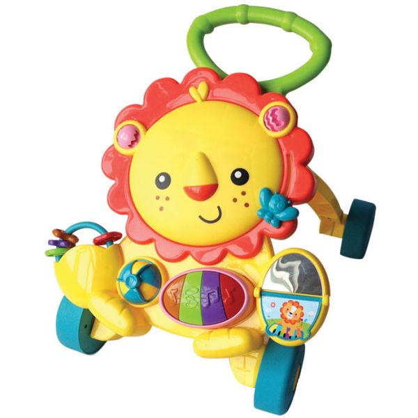 Lorelli Andador Primeiros Passos Activity Lion