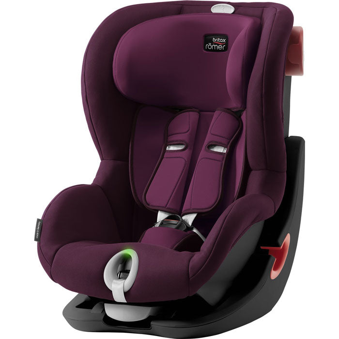Cadeira auto Britax Römer King II LS Black Burgundy Red