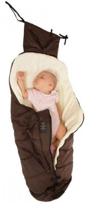 Saco dormir Cangaroo Fluffy Brown