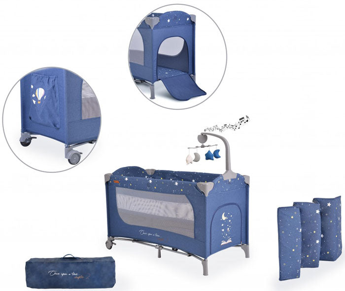 Cama de viagem Cangaroo Once upon a time 2 Jeans