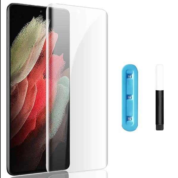 Película de Vidro Curvada Full Glue UV para Xiaomi Mi 11 Ultra