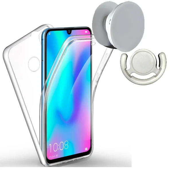 Kit Capa 3x1 360° Impact Protection + 1 GripHolder + 1 Suporte GripHolder Branco para Xiaomi Redmi 9A Sport