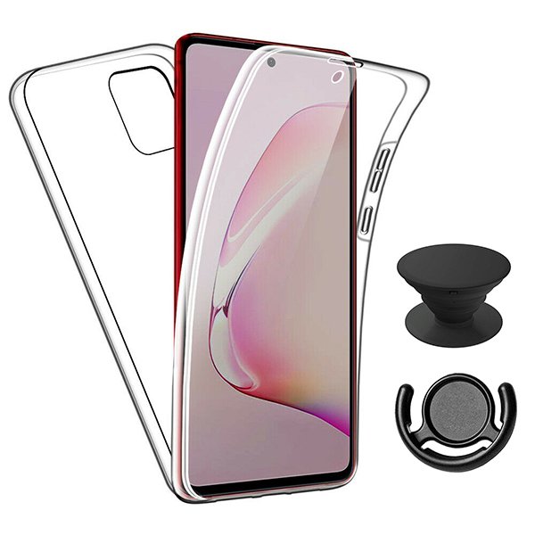 Kit Capa 3x1 360° Impact Protection + 1 GripHolder + 1 Suporte GripHolder Preto para Xiaomi Redmi 9 Activ