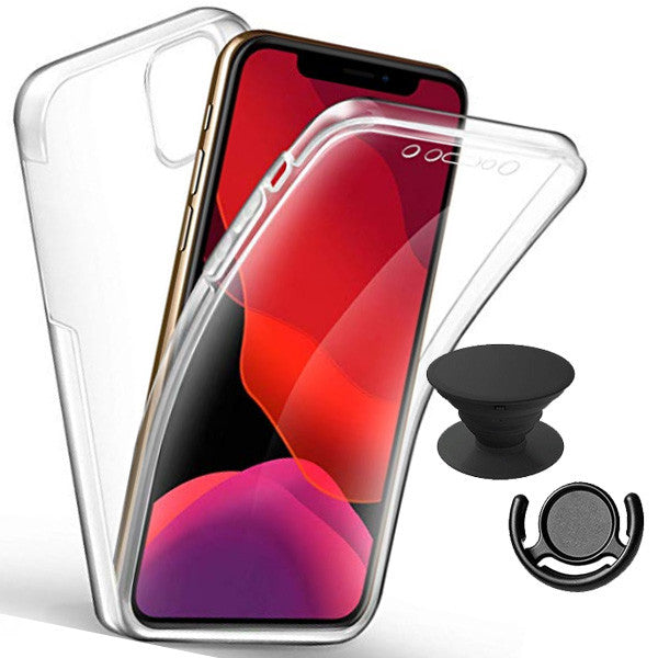 Kit Capa 3x1 360° Impact Protection + 1 GripHolder + 1 Suporte GripHolder Preto para Apple iPhone 13 Pro