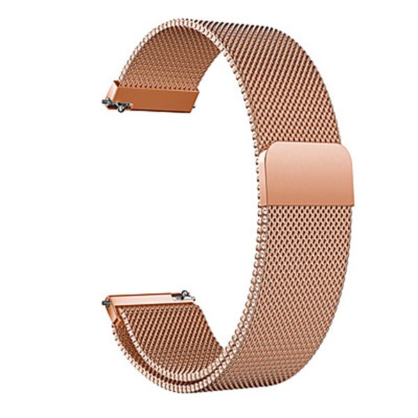Bracelete Milanese Loop Fecho Magnético para Huawei Watch GT 3 46mm - Rosa