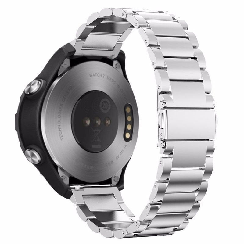 Bracelete Aço Stainless Lux + Ferramenta para Huawei Watch GT 3 46mm - Cinza