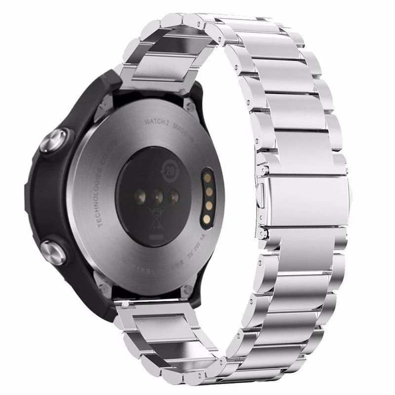 Bracelete Aço Stainless Lux + Ferramenta para Huawei Watch GT 3 46mm - Cinza