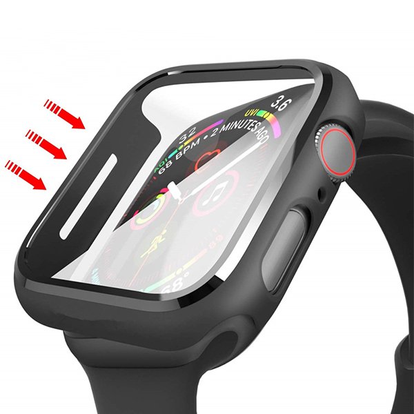 Capa Anti-Impacto para Apple Watch Series 7 - 41mm - Preto