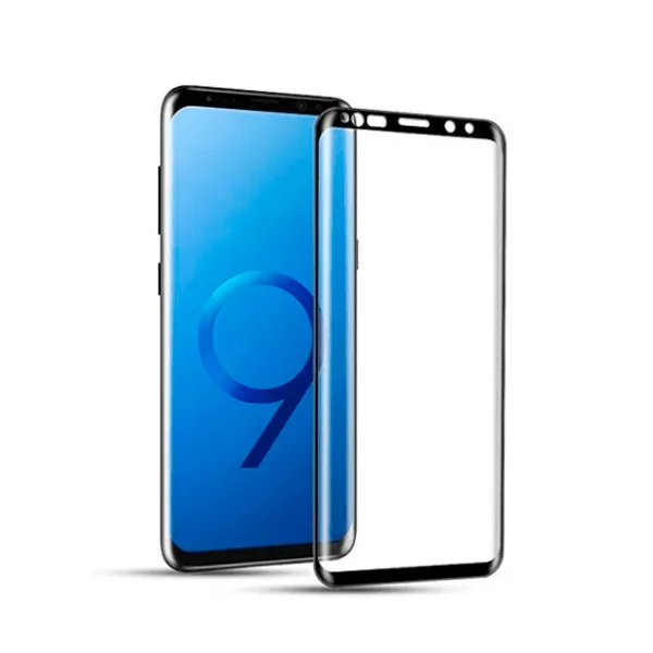 Película de Vidro Temperado GorilasGlass Curvado para Samsung Galaxy S9