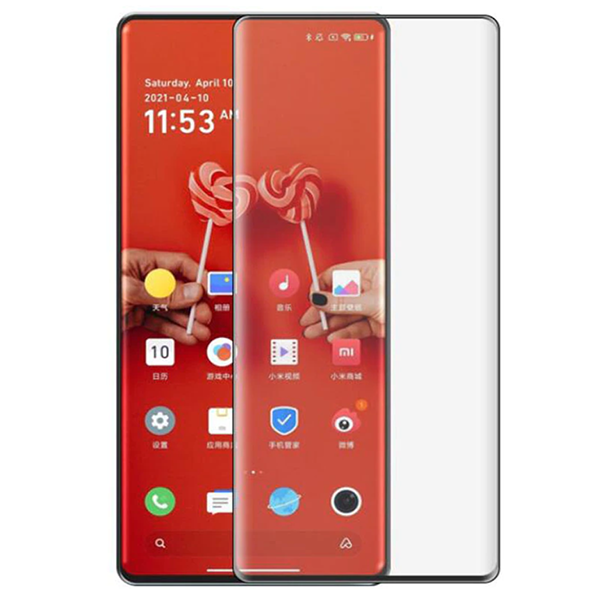 Película de Vidro Temperado GorilasGlass Curvado para Xiaomi Mix 4