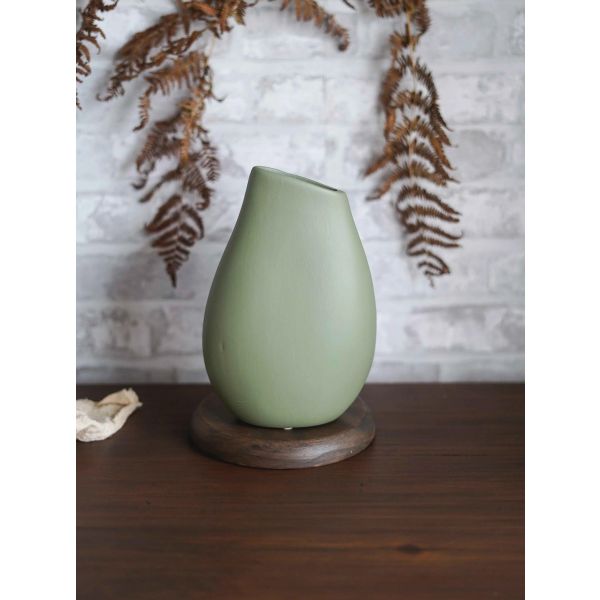 CerAmor Cerâmica Jarra Conforto Verde Seco