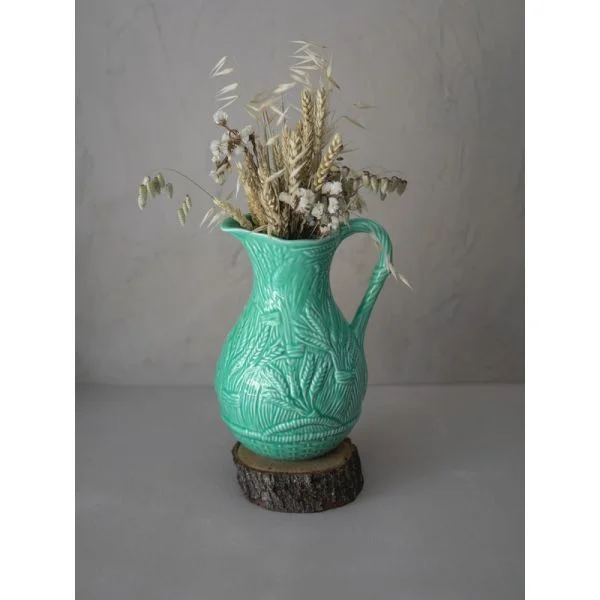 Ceramor Cerâmica Jarro Espiga 2L Verde Água