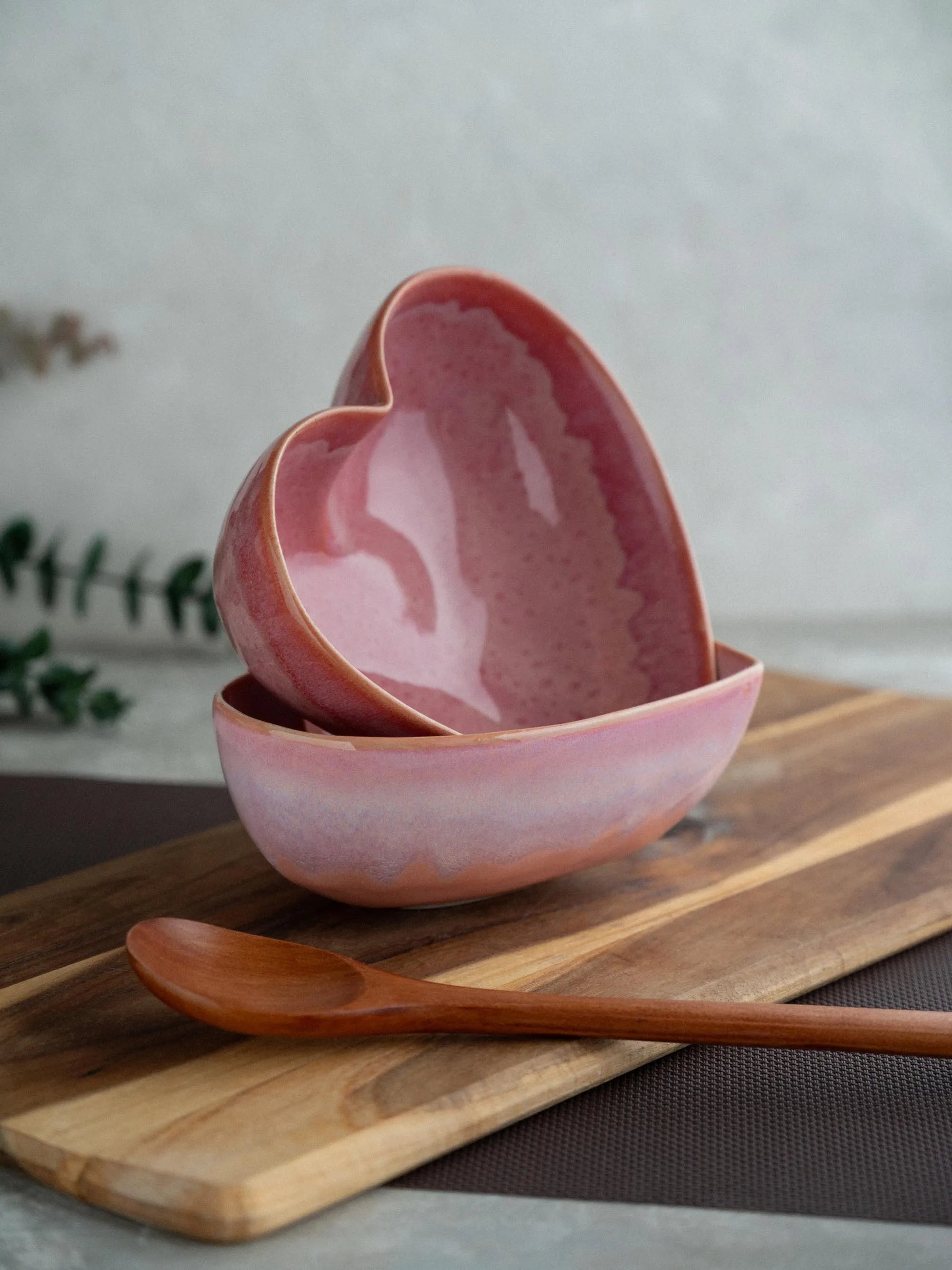 Saladeira coração